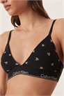 Бюстгальтер треугольной формы Icon из хлопка и модала с легкой подкладкой артикул 154164366