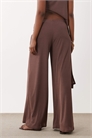 Брюки с широкими брючинами из тонкой ткани «луковая кожица» co-ord артикул 155970975