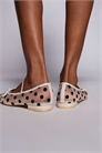 Балетки с блестящими горошками артикул 152193262