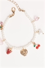 Браслет с подвесками в виде фруктов из искусственного жемчуга от Olivia артикул 153723845