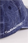 Логотип со слоганом на женской джинсовой кепке 9twenty артикул 154895124