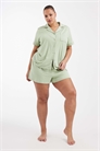 Комплект из сверхмягкой джерсиевой футболки с короткими рукавами и шорт от Curve артикул 151898794