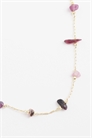 ASOS DESIGN Curve: изящное колье с розовыми вкраплениями артикул 155231264