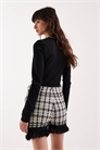 Трикотажная юбка-шорты из твида co-ord артикул 155708182