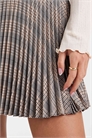 Мини-юбка в складку артикул 149385616