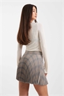Мини-юбка в складку артикул 149385616