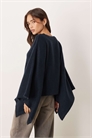 Вязаная накидка артикул 153330962