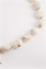 Ожерелье из бисера в виде морских звезд и камней нейтральных оттенков артикул 152701993