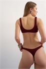 Бикини-стринги Tara с гофрированной отделкой артикул 153756436
