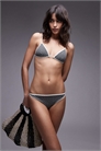Бюстгальтер-треугольник в стиле «микс-энд-матч» артикул 144644448