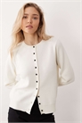 Легкий вязаный кардиган артикул 155144930