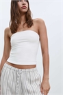 Топ с полоской из полиамида артикул 149392723