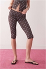 Капри-брюки для йоги в горошек артикул 149103659