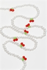 Цепочка для солнцезащитных очков с мини-бусинами в виде вишен и искусственными жемчужинами артикул 145392410