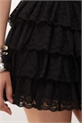 Кружевная микро-мини-юбка артикул 141497313