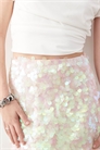 Мини-юбка с пайетками артикул 148635879