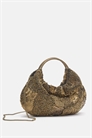 Сумка с бисером и металлической ручкой артикул 154643168