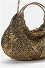 Сумка с бисером и металлической ручкой артикул 154643168