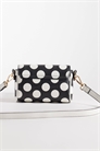 Мини-сумка через плечо в горошек с регулируемым ремнем артикул 153839720