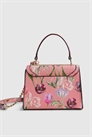Мини-сумка с цветочным узором в розовом цвете артикул 155578251