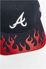 Кепка «Атланта Брэйвз» 9forty с A-образной конструкцией и козырьком контрастного цвета артикул 152705344