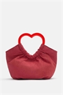 Сумка с ручкой в форме сердца артикул 155809687