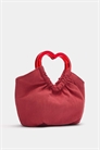 Сумка с ручкой в форме сердца артикул 155809687