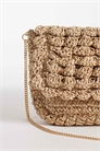 Сумочка-клатч из текстурированной соломы рафии артикул 153910190