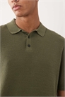Трикотажное поло с короткими рукавами артикул 153909381