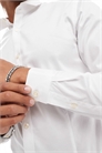 Элегантная рубашка премиум-класса с ультраузким кроем из эластичного материала артикул 117763902