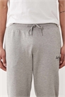 Джоггеры прямого кроя с отворотами и логотипом артикул 153910360