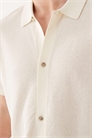 Трикотажная рубашка с короткими рукавами артикул 153909326