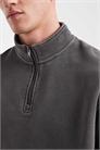 Флисовая кофта с четвертью молнии артикул 155229026