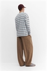 Футболка в полоску с длинными рукавами артикул 155723900