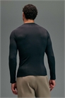 Бесшовная компрессионная термобелье с облегающим кроем, подчеркивающее фигуру, с длинным рукавом артикул 151258104