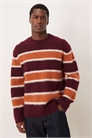 Свитер Stripe с круглым вырезом артикул 152633010