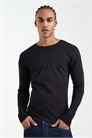Футболка с длинным рукавом из эластичного трикотажа артикул 151185114