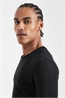 Футболка с длинным рукавом из эластичного трикотажа артикул 151185114