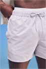 Плавательные шорты из ткани «сирсакер» артикул 140623040