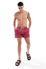Мужские плавки с розовым леопардовым принтом артикул 148570180