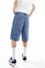 Шорты из джинсовой ткани свободного кроя Check-5 артикул 134201885