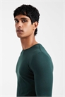 Футболка с длинным рукавом из хлопка SUPIMA® премиум-класса, облегающего кроя артикул 150832872