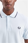 Поло с двумя отворотами артикул 150265281