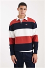 Свитер в стиле регби с логотипом в виде полосатого флага артикул 151338442