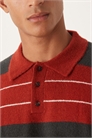 Поло в стиле регби из толстой трикотажной ткани в полоску артикул 148999546