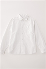 Рубашка-оксфорд свободного кроя артикул 149246700