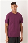 Классическая фиолетовая футболка артикул 154605102