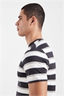Футболка с логотипом в тонких полосках артикул 154960900