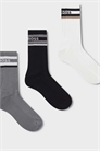 Набор из 3 пар спортивных носков BOSS Bodywear артикул 154242890