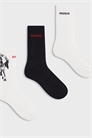 Набор из 3 пар носков с принтом от Hugo Bodywear артикул 153992148